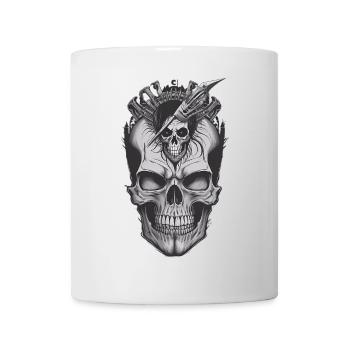 Cool Skull - Tasse - Weiß - Vorne