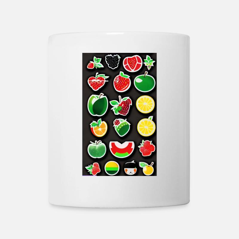 Stickers fruitz - Mug blanc - blanc