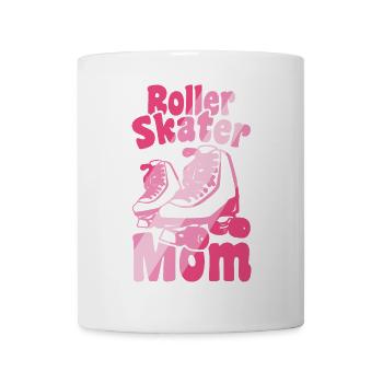 Roller skater mom - Mug - white - Front