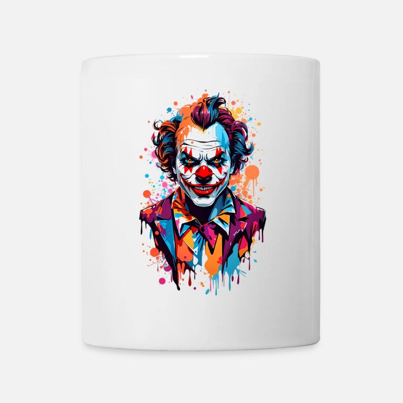 Joker Clown - Tasse - Weiß