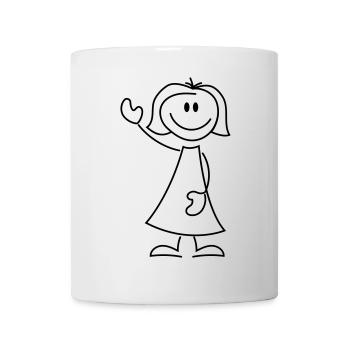 Shirts for women and girls - Mug - white - Front