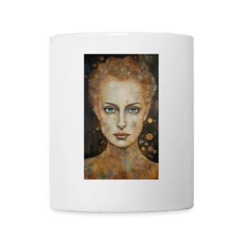 sept des neuf rencontres Klimt - Mug blanc - blanc - Devant