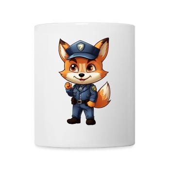 Fox Police - Mug - white - Front