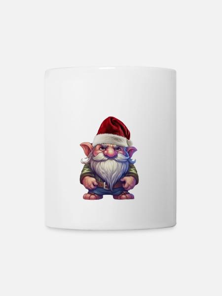 Merry Christmas Gnomes I hate christmas - Mug - white