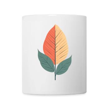 Minimalist Leaf - Mug - white - Front