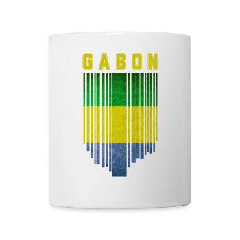 Flag of Gabon, Gabonese Pride - Mug - white - Front