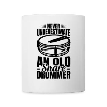 Trommler Opa - Tasse - Weiß - Vorne
