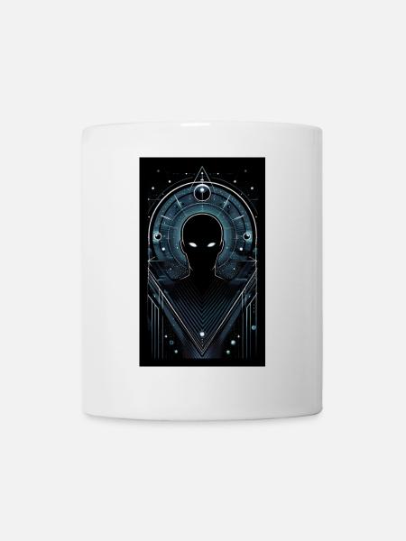 Außerirdischer Schatten - Tasse - Weiß