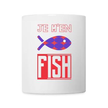 HUMOR. FISH. SARDINE. APRIL FOOL - Mug - white - Front