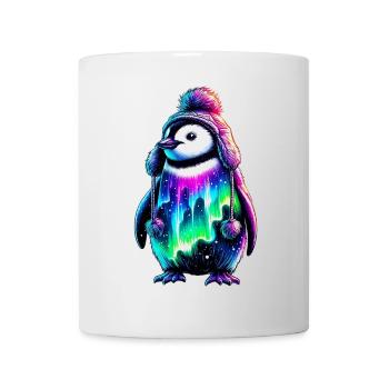 Aurora Borealis Pinguin - Tasse - Weiß - Vorne