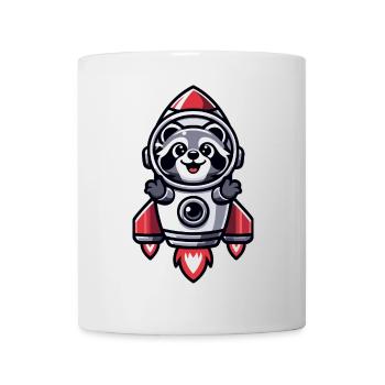 Rocket Raccoon : Le butineur cosmique - Mug blanc - blanc - Devant
