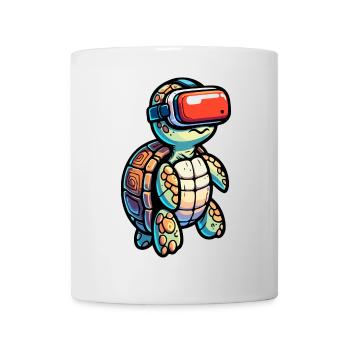 Virtual Shell: The VR Turtle - Mug - white - Front