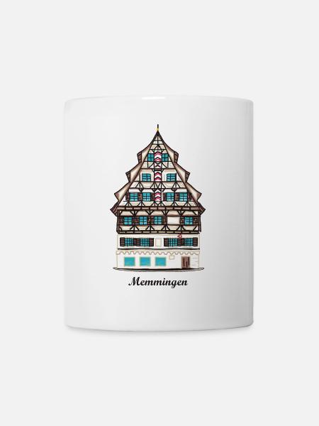 Memmingen, Schwaben, Bayern, Allemagne - Mug blanc - blanc