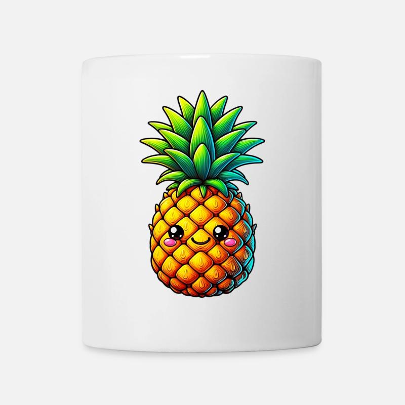 Ananas - Mug blanc - blanc