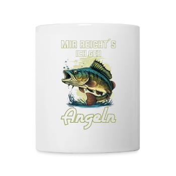 I've had enough, I'm going fishing! - Mug - white - Front