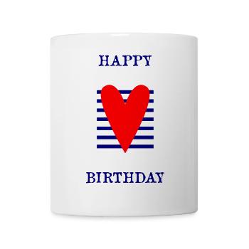 ALLES GUTE ZUM GEBURTSTAG. ALLES GUTE ZUM GEBURTSTAG. JAHRESTAG. - Tasse - Weiß - Vorne