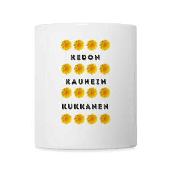 THE MOST BEAUTIFUL FLOWER OF THE FIELD - Mug - white - Front