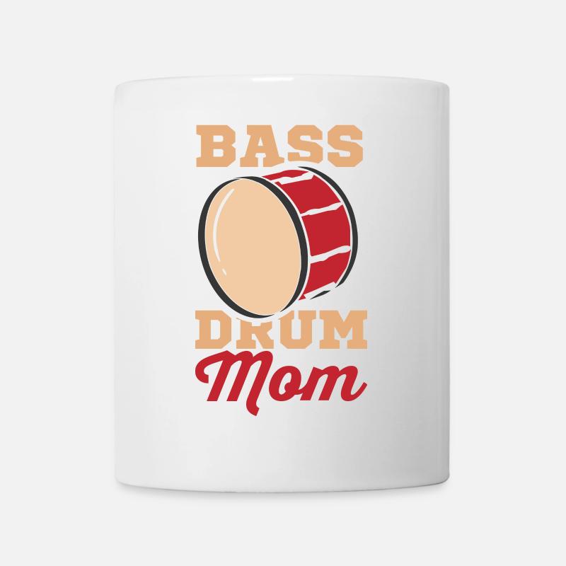 Bass Drummer Mutter - Tasse - Weiß