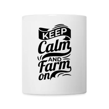 Bauer Spruch - Tasse - Weiß - Vorne