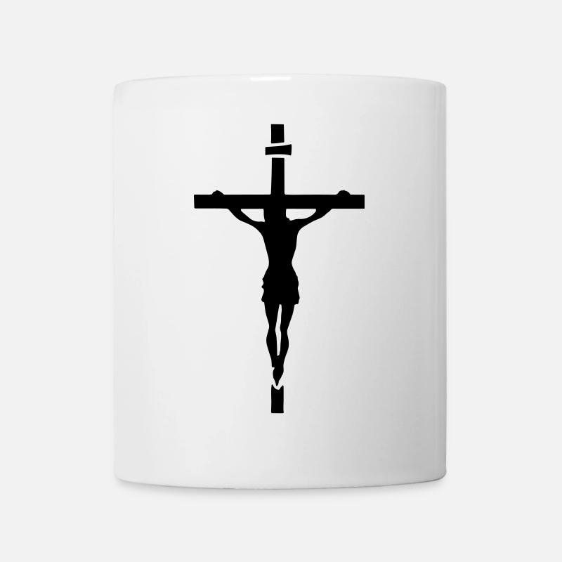 Croix de jesus - Mug blanc - blanc