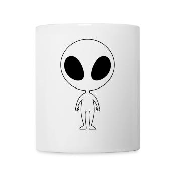 extraterrestre - Mug blanc - blanc - Devant