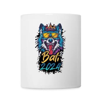 Bali 2024 Party Wolf - Tasse - Weiß - Vorne
