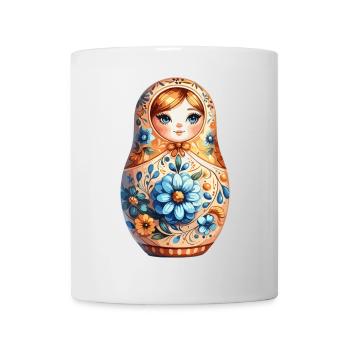 Matryoshka Noble Gift - Mug - white - Front