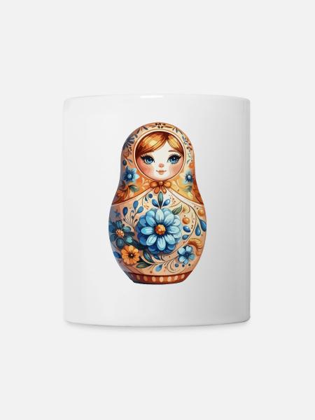 Matryoshka Noble Gift - Mug - white