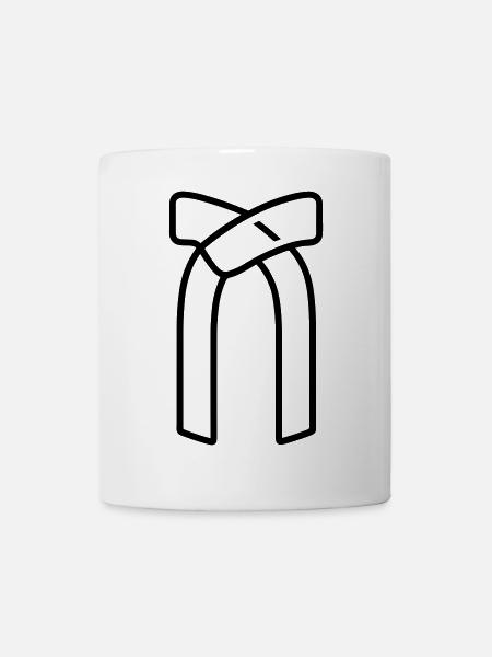 Gürtel - Tasse - Weiß