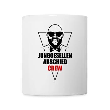 Enterrement de vie de garçon Crew Enterrement de vie de garçon - Mug blanc - blanc - Devant