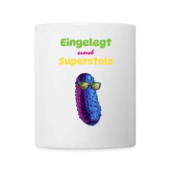 Pickled and super proud - Mug - white - Front