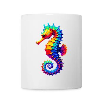 Hippocampe - Mug blanc - blanc - Devant