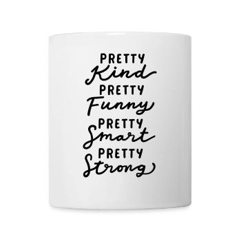 Seien Sie ziemlich inspirierend und motivierend - Tasse - Weiß - Vorne