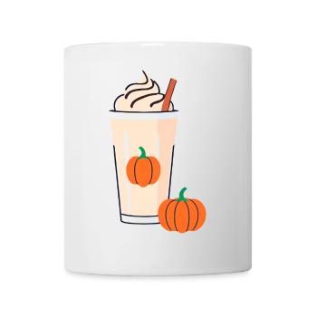 Herbst Getränk - Tasse - Weiß - Vorne