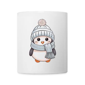 Penguin Winter Comic Cute - Mug - white - Front