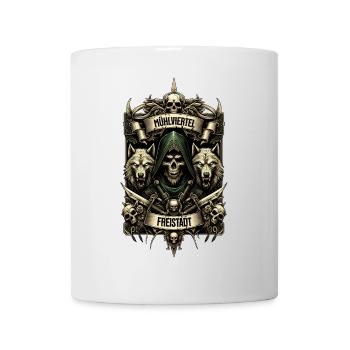 Mühlviertel cooles Freistadt Design - Tasse - Weiß - Vorne