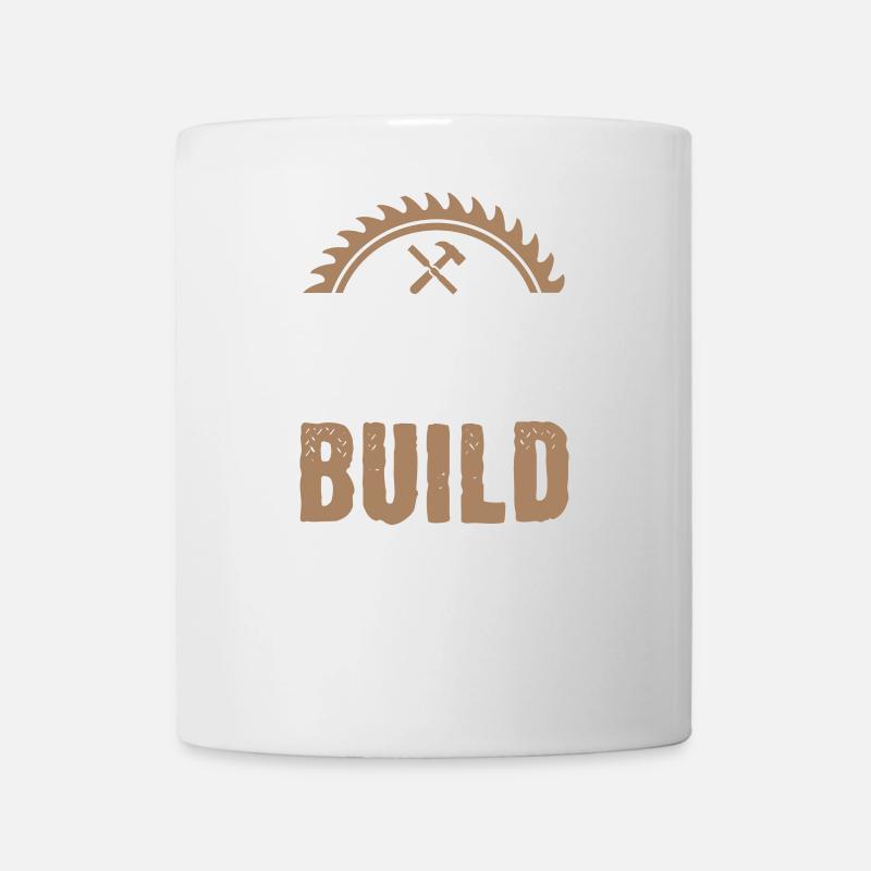 Das kann ich bauen - Tasse - Weiß