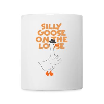 The stupid goose on the loose - Mug - white - Front