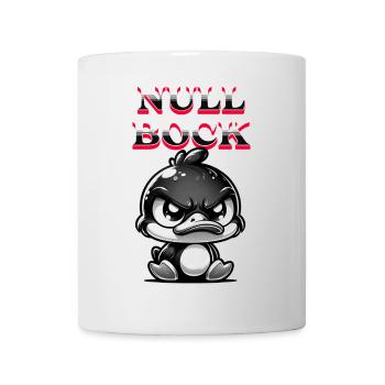 NULL BOCK - Tasse - Weiß - Vorne
