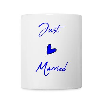 PAAR. GERADE VERHEIRATET. Junggesellinnenabschied. VALENTINSTAG. LIEBE. - Tasse - Weiß - Vorne