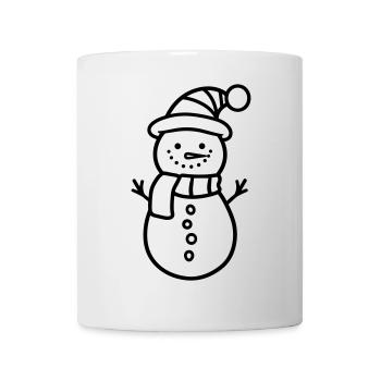 Snowman - Mug - white - Front