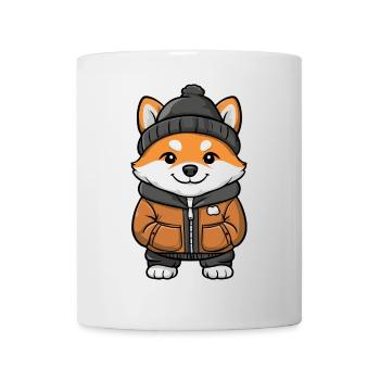Akita Inu Chien Élégant - Mug blanc - blanc - Devant