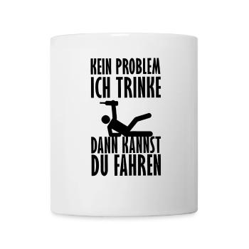 Generous drinker - Mug - white - Front