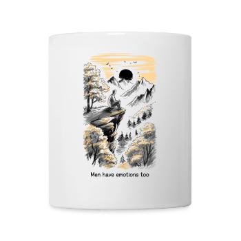Men Have Emotions Too - Mug - white - Front