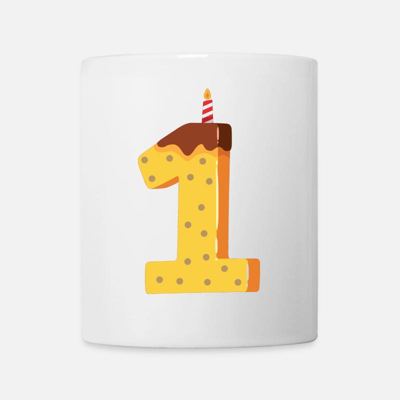 Premier anniversaire - Mug blanc - blanc