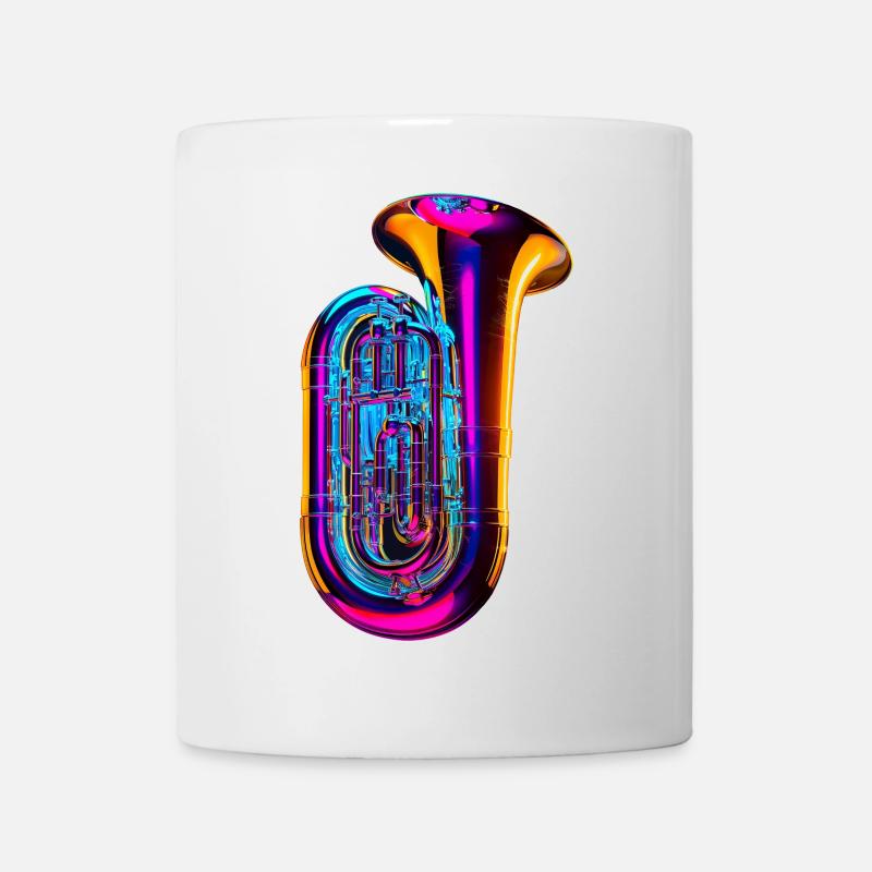 Tuba - Tasse - Weiß