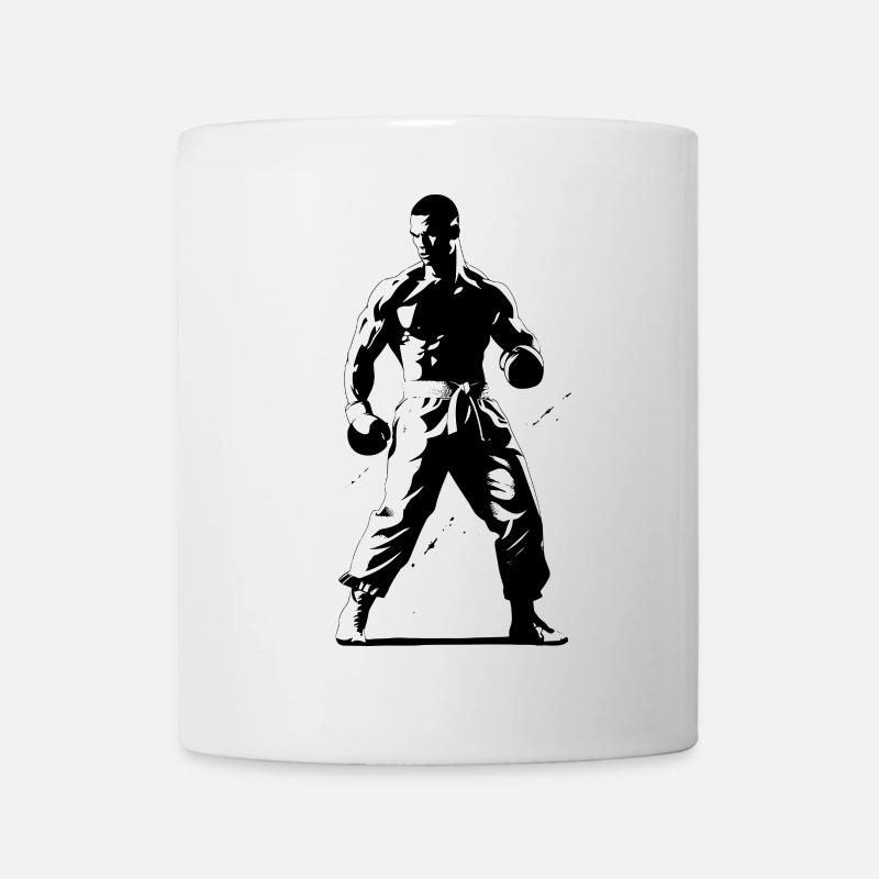 Kickboxer - Tasse - Weiß
