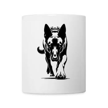 Hollandse Herder - Tasse - Weiß - Vorne