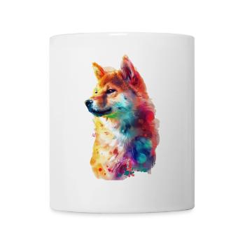 Shiba Inu - Tasse - Weiß - Vorne