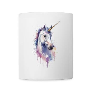 Ethereal Unicorn - Watercolor - Mug - white - Front